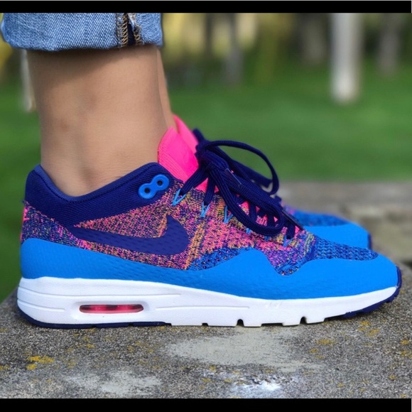 nike air max 1 ultra flyknit blue